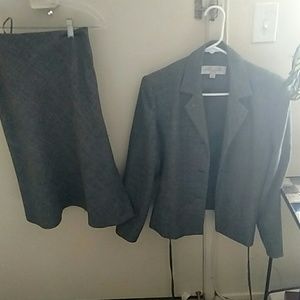 3 piece suit , skirt, slacks and jacket